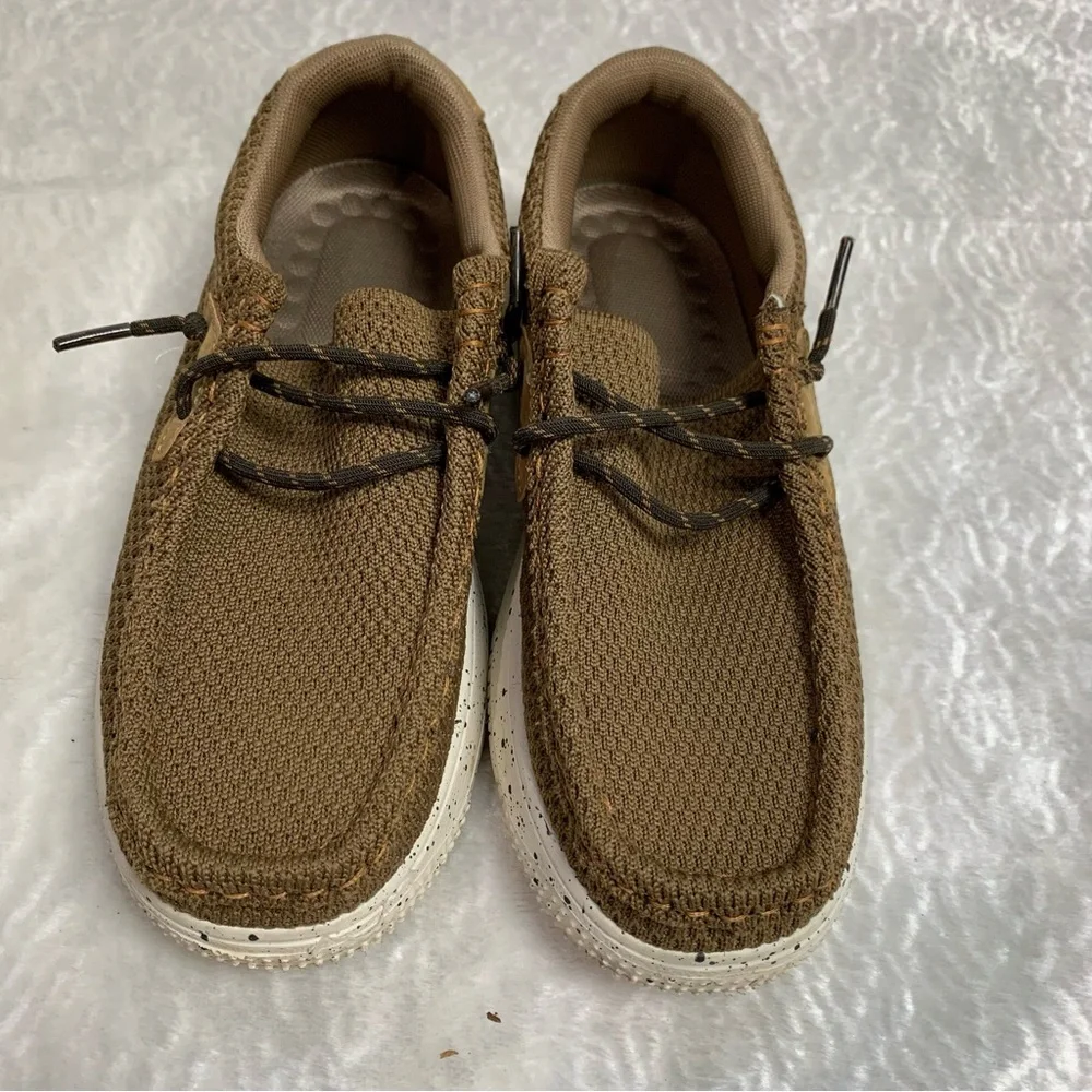 ADIDAS, NIKE, Billabong, Hey Dude style shoe lot- boys size 3